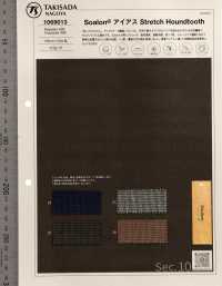 1069013 Soalon Triacetate Houndstooth Stretch[Textile / Fabric] TAKISADA NAGOYA Sub Photo