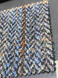 3-KM HARRIS Harris Tweed Check Herringbone Oatmeal[Textile / Fabric] Takisada Nagoya Sub Photo