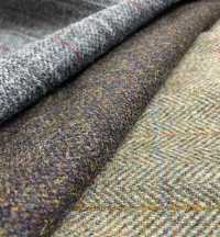 3-KM HARRIS Harris Tweed Check Herringbone Oatmeal[Textile / Fabric] TAKISADA NAGOYA Sub Photo