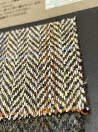 3-KM HARRIS Harris Tweed Check Herringbone Oatmeal[Textile / Fabric] TAKISADA NAGOYA Sub Photo