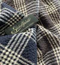 3-2538CHECK SUBALPINO Shear Seersucker Check[Textile / Fabric] TAKISADA NAGOYA Sub Photo