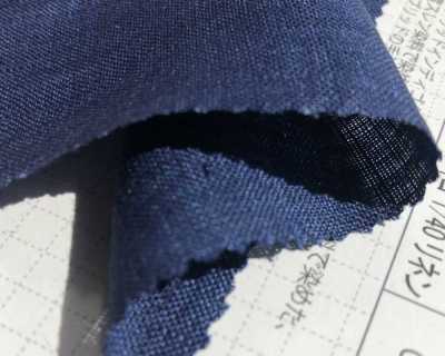 SB70105 Hybrid Indigo 1/40 Linen[Textile / Fabric] SHIBAYA Sub Photo