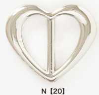 MP4123 Belt Hardware Heart-shaped Buckle For Pants, Skirts, Bags, Etc.[Buckles And Ring] IRIS Sub Photo