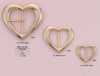 MP4123 Belt Hardware Heart-shaped Buckle For Pants, Skirts, Bags, Etc.