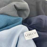 3-L741 BELGIUM LINEN TROPICAL LIBECO Belgium Belgium Linen Linen Tropical Light Weight Soft Linen Washable [Textile / Fabric] Takisada Nagoya Sub Photo