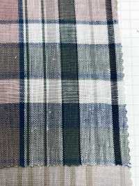 SB60542 1/60 Linen Big Check[Textile / Fabric] SHIBAYA Sub Photo