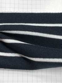 134 T / C 30 Circular Rib Horizontal Stripe Thick[Textile / Fabric] VANCET Sub Photo