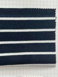 134 T / C 30 Circular Rib Horizontal Stripe Thick[Textile / Fabric] VANCET Sub Photo