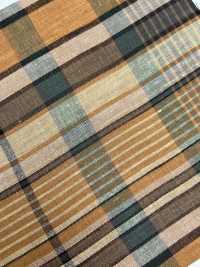 SB60545 1/60 Linen Big Check[Textile / Fabric] SHIBAYA Sub Photo