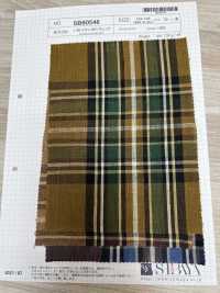 SB60546 1/60 Linen Big Check[Textile / Fabric] SHIBAYA Sub Photo