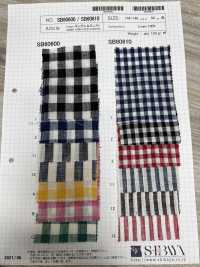 SB60600 Linen Gingham[Textile / Fabric] SHIBAYA Sub Photo