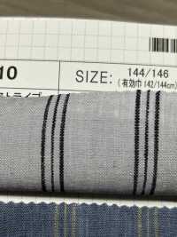 SB60910 1/60 Linen Stripe[Textile / Fabric] SHIBAYA Sub Photo