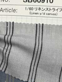 SB60910 1/60 Linen Stripe[Textile / Fabric] SHIBAYA Sub Photo