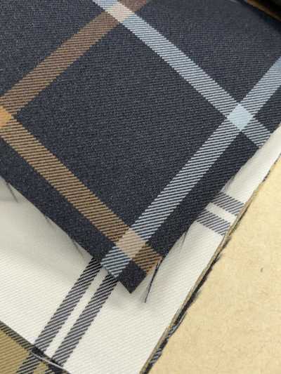 BY7628 [OUTLET] Polyester Check Stretch[Textile / Fabric] COSMO TEXTILE Sub Photo