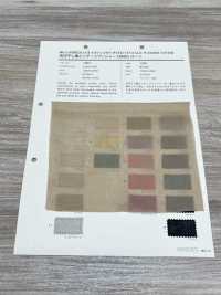 1201 CM80 Lawn Sun-dried Vintage Washer Processing[Textile / Fabric] VANCET Sub Photo