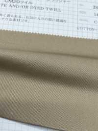 2419 Sun-dried Vintage Washer Processing CM20 Twill[Textile / Fabric] VANCET Sub Photo