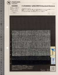 1022885 RE:NEWOOL® JAPAN Stretch Flannel Flat Check Series[Textile / Fabric] Takisada Nagoya Sub Photo