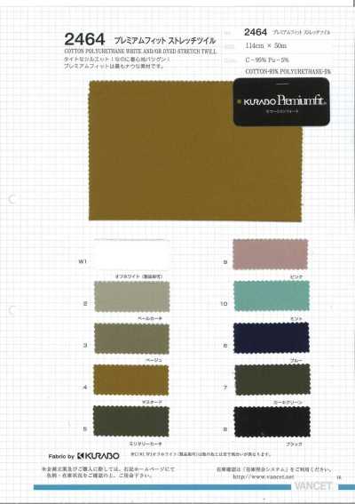 2464 Premium Fit Stretch Twill