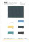 2647 TC / PU Jeans Cord Cloth Stretch
