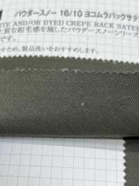 2671 Powder Snow 16/10 Yokomura Back Satin[Textile / Fabric] VANCET Sub Photo