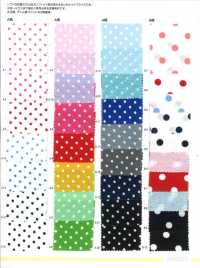 350 40 / Circular Rib Polka Dot Print (Mercerized)[Textile / Fabric] VANCET Sub Photo