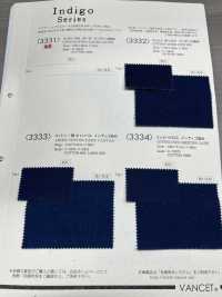 3334 Cotton Cloth Indigo Dyeing[Textile / Fabric] VANCET Sub Photo