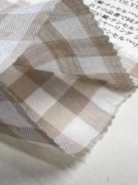 5273 C / TENCEL Shirring Gingham[Textile / Fabric] VANCET Sub Photo