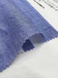 5274 C / TENCEL Shirring Chambray / Horizontal Stripes[Textile / Fabric] VANCET Sub Photo