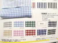 5363 60 Thread Broadcloth Gingham[Textile / Fabric] VANCET Sub Photo