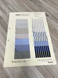 5402 50 Single Thread X 80 Thread Broadcloth Stripe Silk Protein Processing[Textile / Fabric] VANCET Sub Photo