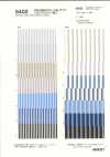5402 50 Single Thread X 80 Thread Broadcloth Stripe Silk Protein Processing