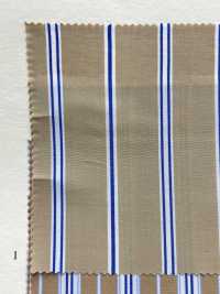 5404 50 Single Thread X 80 Thread Broadcloth Stripe Silk Protein Processing[Textile / Fabric] VANCET Sub Photo