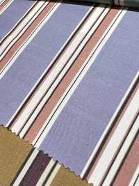 5406 50 Single Thread X 80 Thread Broadcloth Stripe Silk Protein Processing[Textile / Fabric] VANCET Sub Photo