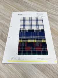 5754 TOP Thread Flannel Check[Textile / Fabric] VANCET Sub Photo