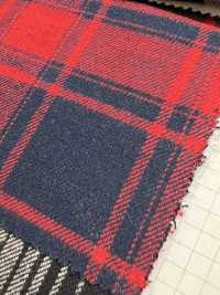 5755 20 Single Thread Flannel Check[Textile / Fabric] VANCET Sub Photo