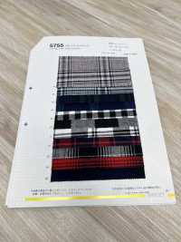 5755 20 Single Thread Flannel Check[Textile / Fabric] VANCET Sub Photo