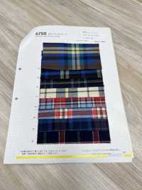 5755 20 Single Thread Flannel Check[Textile / Fabric] VANCET Sub Photo