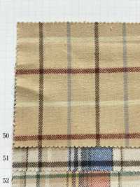 5755 20 Single Thread Flannel Check[Textile / Fabric] VANCET Sub Photo