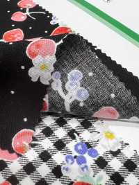 6174 40 Thread Broadcloth Strawberry And Cherry[Textile / Fabric] VANCET Sub Photo