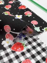 6174 40 Thread Broadcloth Strawberry And Cherry[Textile / Fabric] VANCET Sub Photo