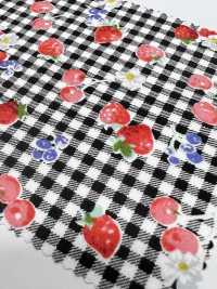 6174 40 Thread Broadcloth Strawberry And Cherry[Textile / Fabric] VANCET Sub Photo