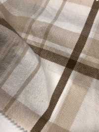 14343 Thread Organics (TM) 30 Single Thread Twill Check[Textile / Fabric] SUNWELL Sub Photo