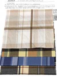 14343 Thread Organics (TM) 30 Single Thread Twill Check[Textile / Fabric] SUNWELL Sub Photo