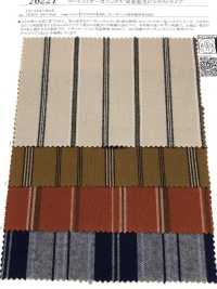 26221 Cordot Organics (TM) Double-sided Fuzzy Viyella Stripe[Textile / Fabric] SUNWELL Sub Photo