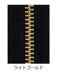 5ROPOR EVERBRIGHT® Zipper Size 5 Light Gold Open YKK Sub Photo