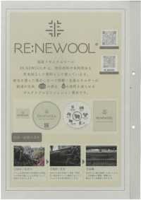 1022172 RE:NEWOOL® JAPAN Stretch Cashmere Home Spun Series[Textile / Fabric] Takisada Nagoya Sub Photo