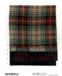 76065 2/48 Wool Gauze Check[Textile / Fabric] SUNWELL Sub Photo