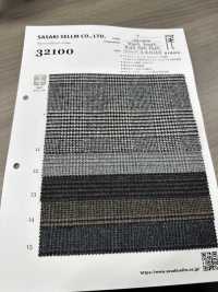 32100-10 Washable Tweed 2WAY Glen Check[Textile / Fabric] SASAKISELLM Sub Photo