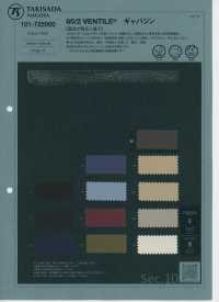 101-725000 60/2 VENTILE® Gabardine[Textile / Fabric] TAKISADA NAGOYA Sub Photo