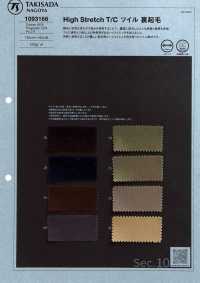 1093166 High Stretch T/C Twill Fuzzy Back[Textile / Fabric] TAKISADA NAGOYA Sub Photo